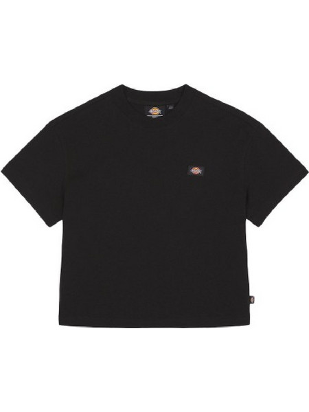 DICKIES T-Shirts OAKPORT BOXY SS TEE W - BLACK