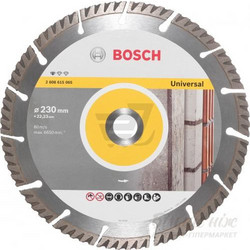 ΔΙΑΜΑΝΤΟΔΙΣΚΟΣ BOSCH Standard for Universal Φ230 (2608615066)