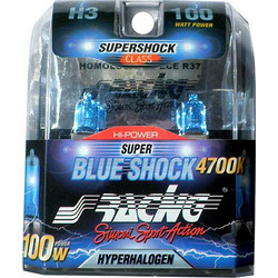 H3 12V/55W 90" 4.700K SUPER BLUE SHOCK