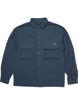 Salty Crew Tackle Ανδρικό Πουκάμισο Overshirt Navy Μπλε 21035170E-MIDNTNVY