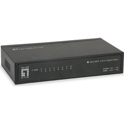 LevelOne GEU-0822 Ver. 2.0 Unmanaged L2 Switch με 8 Θύρες Ethernet 1Gbps