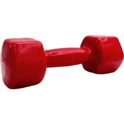 Ligasport OEND390399 Red Βαράκι Εξάγωνo Βινυλίου 4kg