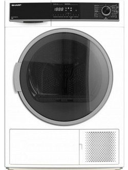 Sharp KD-HHH8S8GW3 Στεγνωτήριο Ρούχων 8kg A+++ με Αντλία Θερμότητας