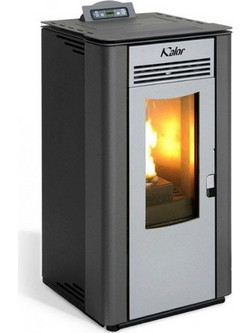 Kalor Miriam 10 Black Σόμπα Pellet Αερόθερμη 10kW