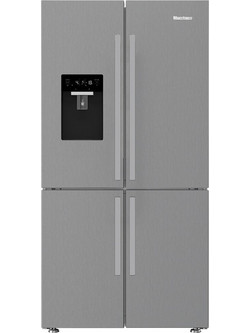 Blomberg KQD 1253 Ψυγείο Ντουλάπα 565lt No Frost Υ182xΠ91xΒ70cm Inox