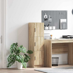 Highboard Δρύς Sonoma 31.5 x 32 x 122.5 εκ 869348