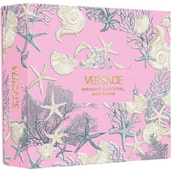 Versace Bright Crystal Eau de Toilette 50ml + Bath & Shower Gel 50ml + Body Lotion 50ml