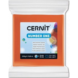 Cernit 250gr Number One No.752 Πορτοκαλί