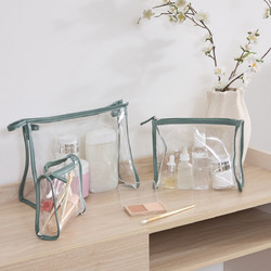 Spitishop F-V Mellia 213604 Σετ 3τμχ Νεσεσέρ Καλλυντικών Πράσινο