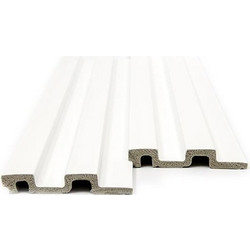 PS PANEL ΜΕ 3D ΠΗΧΑΚΙΑ 01 RESIDENCE 21/122 mm WHITE NewPlan