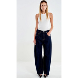 Vicolo Delia barrel denim - dark blue