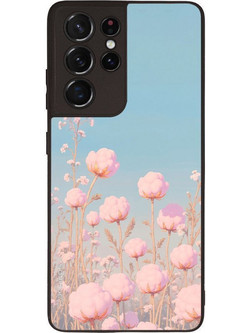 Sonique Sunset in Eden Series Back Cover Pure Cotton (Samsung Galaxy S21 Ultra)