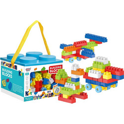 Τουβλάκια σε Κουτί Κύβο 100τεμ 15x15x13cm ToyMarkt 95450