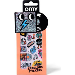 Σετ αυτοκόλλητα ICONIC - Music - OMY