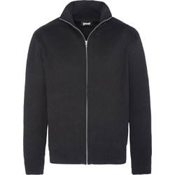 Schott PLKERN2 Ανδρική Ζακέτα με Φερμουάρ Μαύρη PLKERN2-BLACK