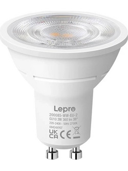 Λαμπτήρας LED LEPRO 200086-WW-EU-5 GU10 3,3 W