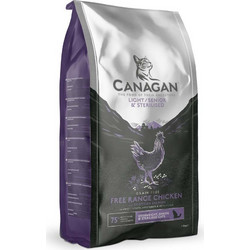 Canagan Senior, Light & Sterilised Grain Free with Free Range Chicken 1.5kg