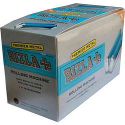 Μηχανή στριφτού Rizla Premier Metal (Μεταλλική) - Πακέτο 10 τεμαχίων