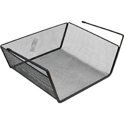 Ράφι τακτοποίησης μεταλλικό μαύρο 32x25,5x14,5cm 33-950-2405