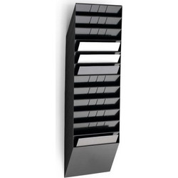 Durable Θήκη Περιοδικών Αρχείου Μαύρη Flexiboxx MPN 1709781060 104.5x9.5x34.8 εκ