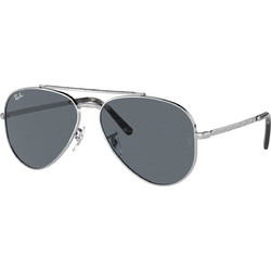 Ray-Ban RB3625 003/R5 Ανδρικά Γυαλιά Ηλίου Aviator Μεταλλικά Ασημί με Μαύρο Polarized Φακό