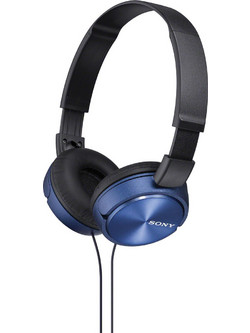 Sony MDR-ZX310 Ενσύρματα Ακουστικά On Ear Μαύρα Μπλε