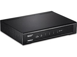 Trendnet TEG-S51SFP Unmanaged L2 Switch με 4 Θύρες Ethernet 1Gbps και