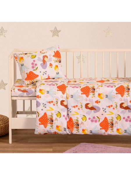ΠΑΠΛΩΜΑΤΟΘΗΚΗ ΚΟΥΝΙΑΣ MAGIC PEACH BABY LINE (110X160) MELINEN 110Χ160
