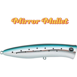 Han Fishing Harp Popper 110 Τεχνητό Δόλωμα 11cm 28gr Mirror Mullet Glow