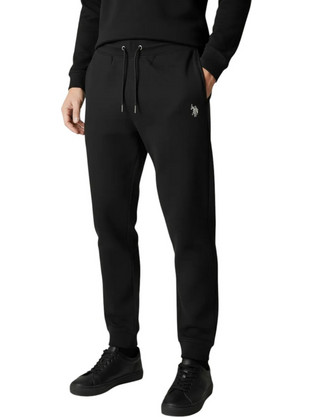 U.S. Polo Assn. Ανδρικό Παντελόνι Φόρμας Μαύρο US44 115 009-1-199