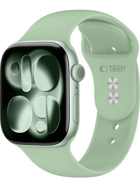 Tech-Protect Silicone Λουράκι Σιλικόνης Pistachio (Apple Watch 40 / 41 / 42mm)