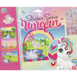 Moxy - Sticker Scenes - Unicorn - Toys