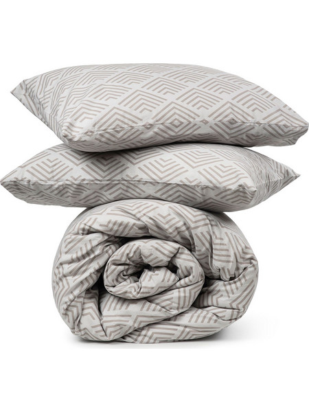 Sunshine Μαξιλαροθήκες Cotton Feelings 2048 Grey 50x70 - Μαξιλαροθήκες βαμβακερές 100% σε μεγάλη ποικιλία χρωμάτων και σχεδίων