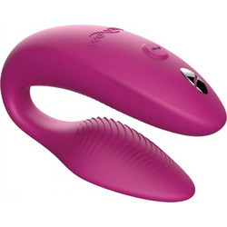 We-Vibe Sync 2 C-Shaped Διπλός Δονητής για Ζευγάρια με App Control Ροζ