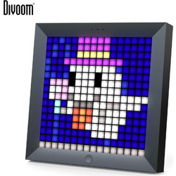 Divoom Pixoo Pixel Panel LED 16x16 για Gaming Decor, Smart Clock, Ειδοποιήσεις