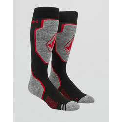 Men's Volcom Shield Wool Blend Otc Sock ORANGE SHOCK