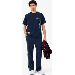 Lacoste Tennis Heritage Ανδρικό Παντελόνι Φόρμας Μπλε Σκούρο XH6932
