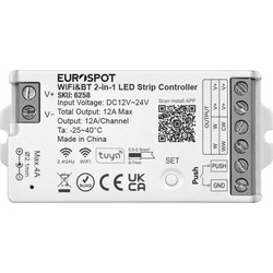 jager LED SMART CONTROLLER 2IN1 TUYA WI-FI RF 2.4GHZ & BLUETOOTH PUSH DIM 12-24V (6258)