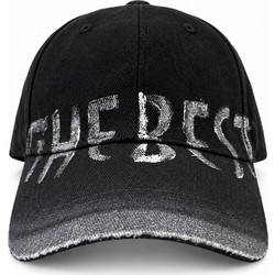Ghetto The Best Distressed Unisex Καπέλο Jockey Μαύρο
