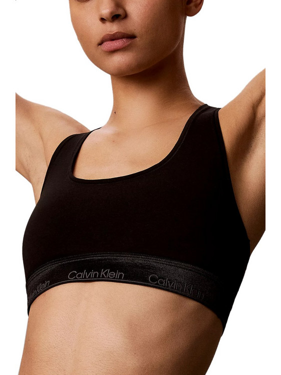 Calvin Klein Unlined Bralette Σουτιέν Μαύρο LV00QF8869-UB1