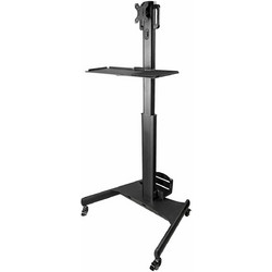 StarTech WKSTNCART Βάση Τηλεόρασης Δαπέδου Τροχήλατη έως 8kg