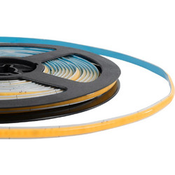GLOBOSTAR(R) BEE 70357 Ταινία LED 9W/m 810lm/m 120 DC 24V IP20 384 x COB Chip/m Θερμό Λευκό 2700K Dimmable - Sanan COB Chip - Μ500 x Π0.5 x Υ0.2cm - Ρολό 5 Μέτρων