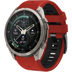 Tech-Protect Iconband Pro Λουράκι Σιλικόνης Red / Black (Garmin Fenix 3HR / 5X / 5X Plus / 6X / 6X Pro)