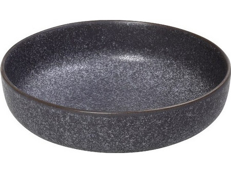 Espiel Πιάτα Βαθιά Κεραμικά Step Etna Grey 17.5cm 4τμχ FRL104K4