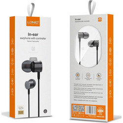 Ldnio HP04 Handsfree In-Ear 3.5mm Grey