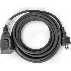 Μπαλαντέζα καλώδιο 3G1.5mm Entac 905389 - 10m - Black AV-905389