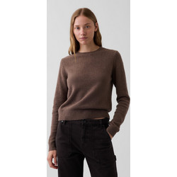 Gap CashSoft Γυναικεία Πλεκτή Μπλούζα Καφέ Cool brown heather
