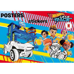 Posters and stickers Hotwheels Let's Race