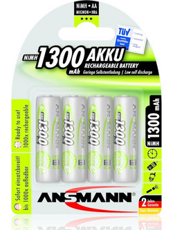 Ansmann AA 1300mAh 4τμχ