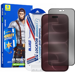 Blueo Γυαλί Προστασίας Απορρήτου Anti-Peep Pro, iPhone 18 Pro Max, Μαύρο